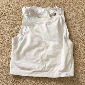 JoyLab White Sleeveless Tank Top
